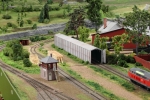 Lokskjul på Kvarnholmsstation